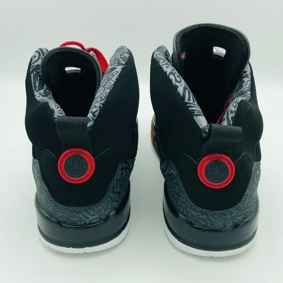 Jordan Spizike Black Varsity Shoe Sz 7 Y - Picture 8 of 9